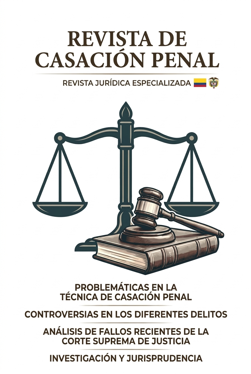 Portada del número actual de la Revista de Casación Penal